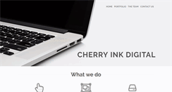 Desktop Screenshot of cherryink.co.za